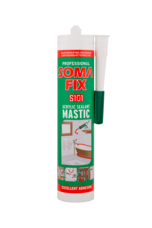 Акриловий герметик (мастика) SOMA FIX (Білий, 310