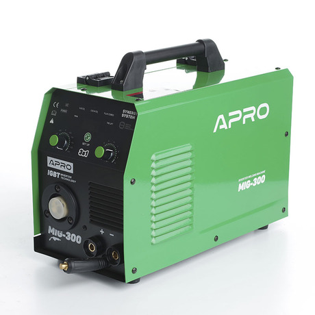 Зварювальний напівавтомат інверторний APRO MIG-300, 20-300А