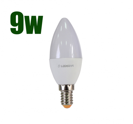 Светодиодная лампа LED C37, E14, 3Вт, 4000K, 30000